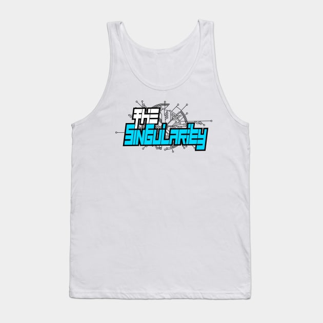 The Singularity Word Art Tank Top by MOULE